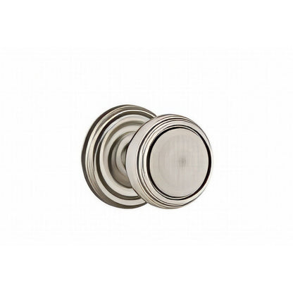 Emtek 8100NWUS Norwich Knob 2-3/8" Backset Passage With Regular Rose