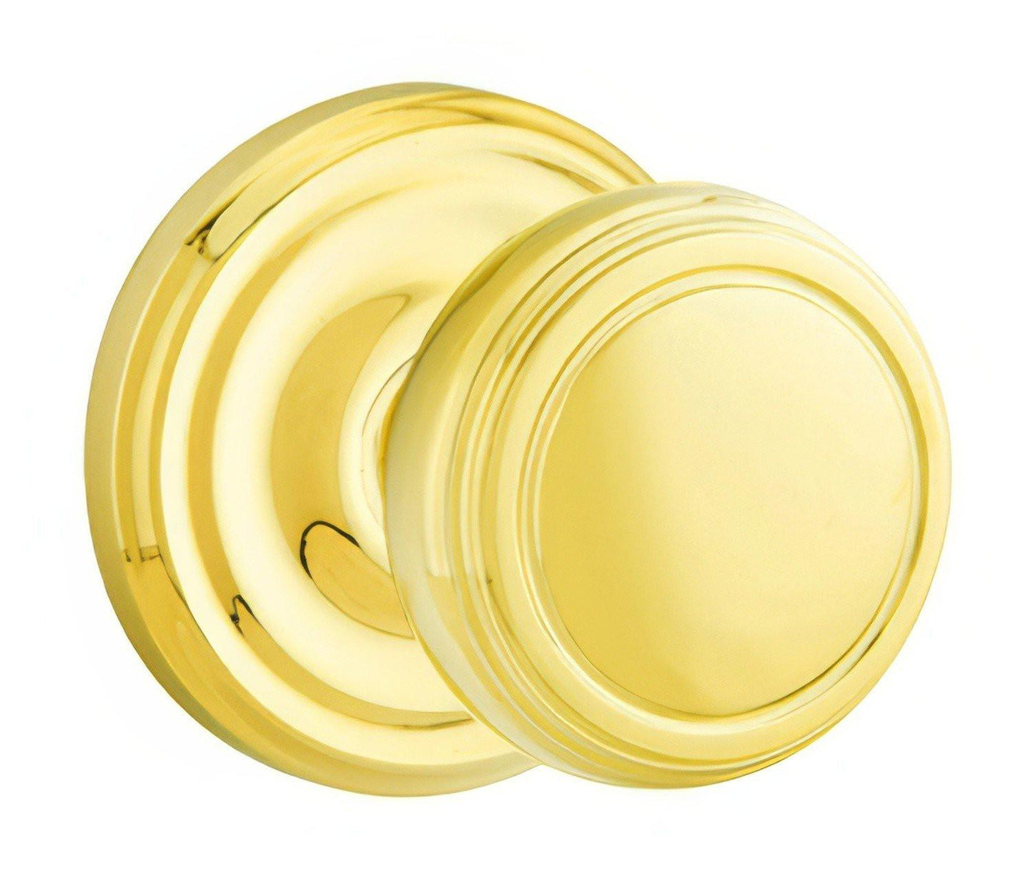 Emtek 8100NWUS Norwich Knob 2-3/8" Backset Passage With Regular Rose.