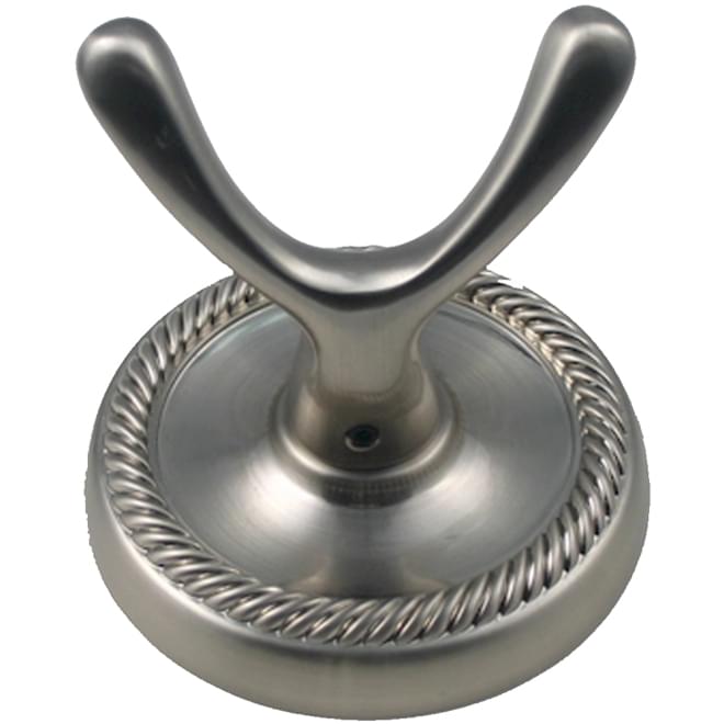 Rusticware 8103SN Riverside Robe Hook Satin Nickel Finish.