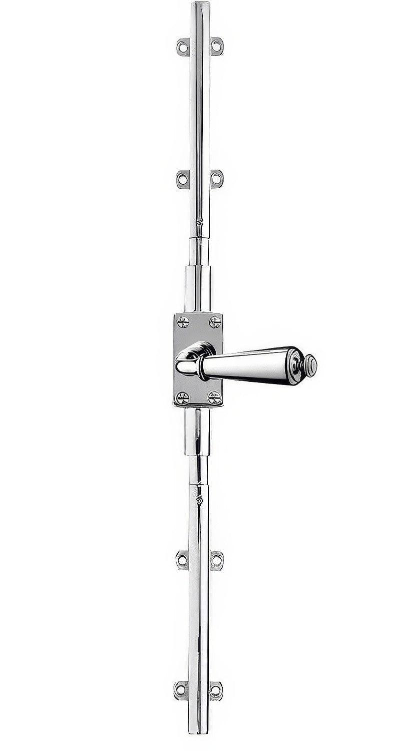Baldwin 8105.L7LK Standard Left Hand Cremone Bolt for 7' Doors