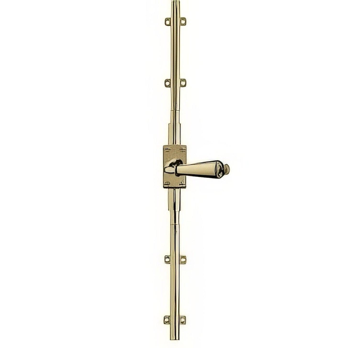 Baldwin 8105.L7LK Standard Left Hand Cremone Bolt for 7' Doors