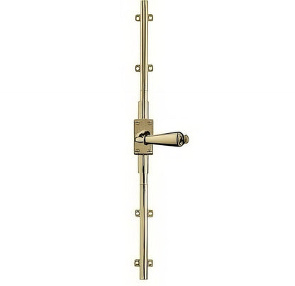 Baldwin 8105.L7LK Standard Left Hand Cremone Bolt for 7' Doors