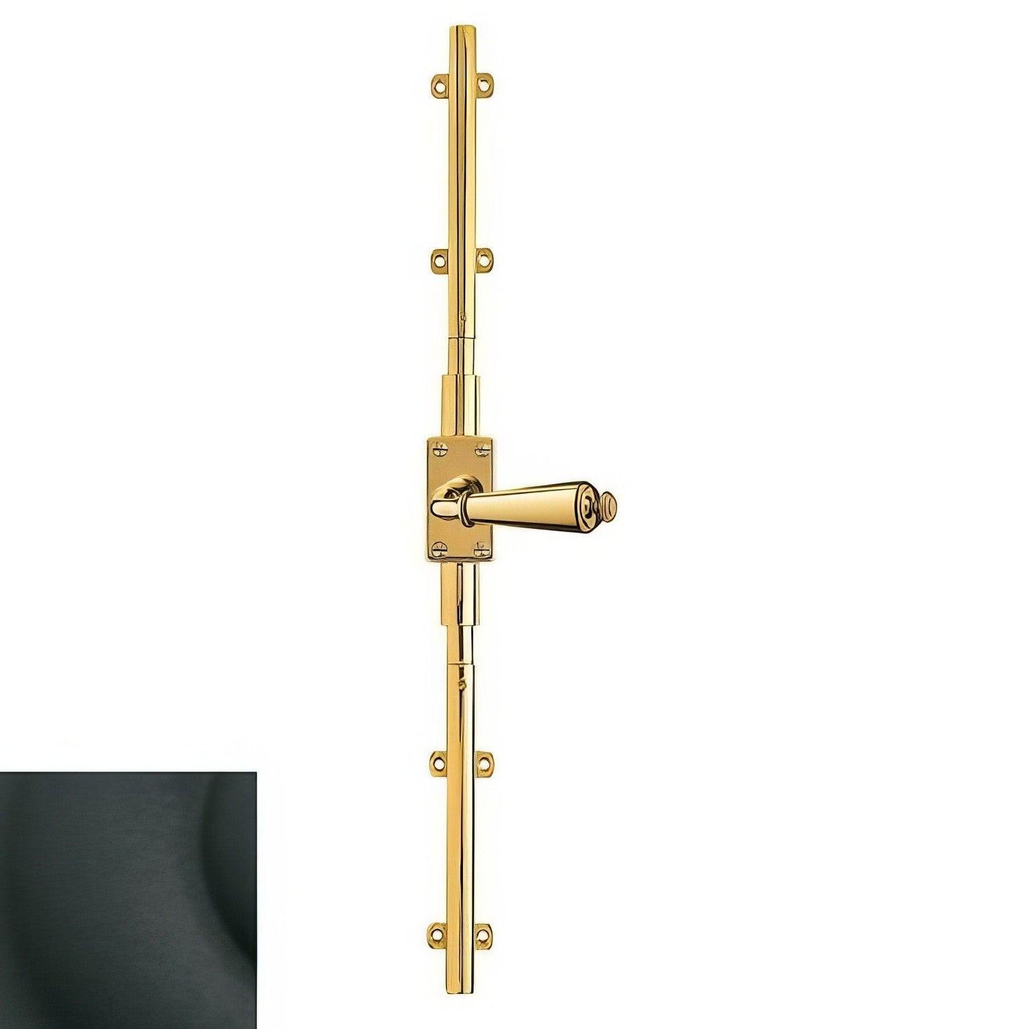 Baldwin 8105.L7LK Standard Left Hand Cremone Bolt for 7' Doors