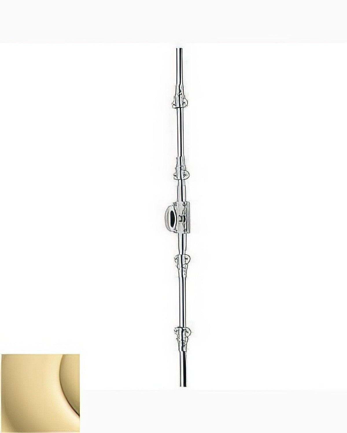 Baldwin 8106.L7LK Left Hand 7ft. Ornamental Cremone Bolt