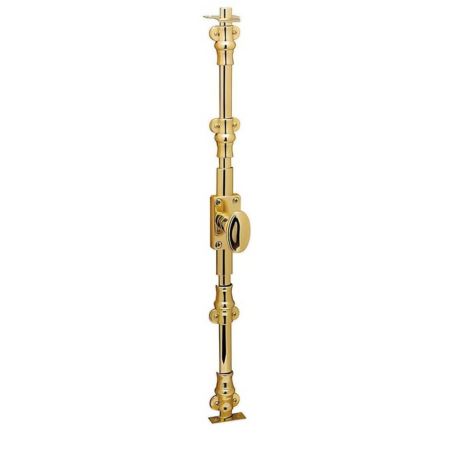 Baldwin 8106.R7LK Right Hand 7ft. Ornamental Cremone Bolt