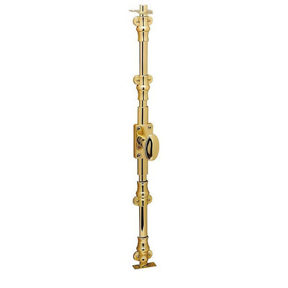 Baldwin 8106.R7LK Right Hand 7ft. Ornamental Cremone Bolt