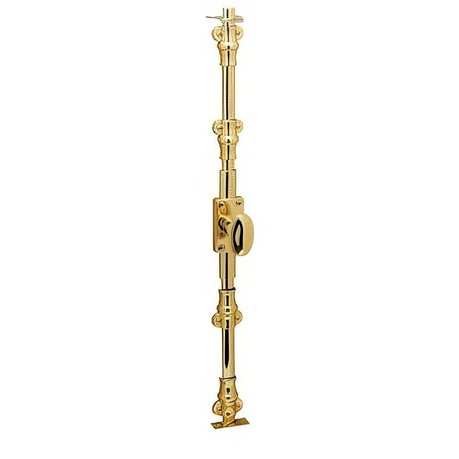 Baldwin 8106.R7LK Right Hand 7ft. Ornamental Cremone Bolt
