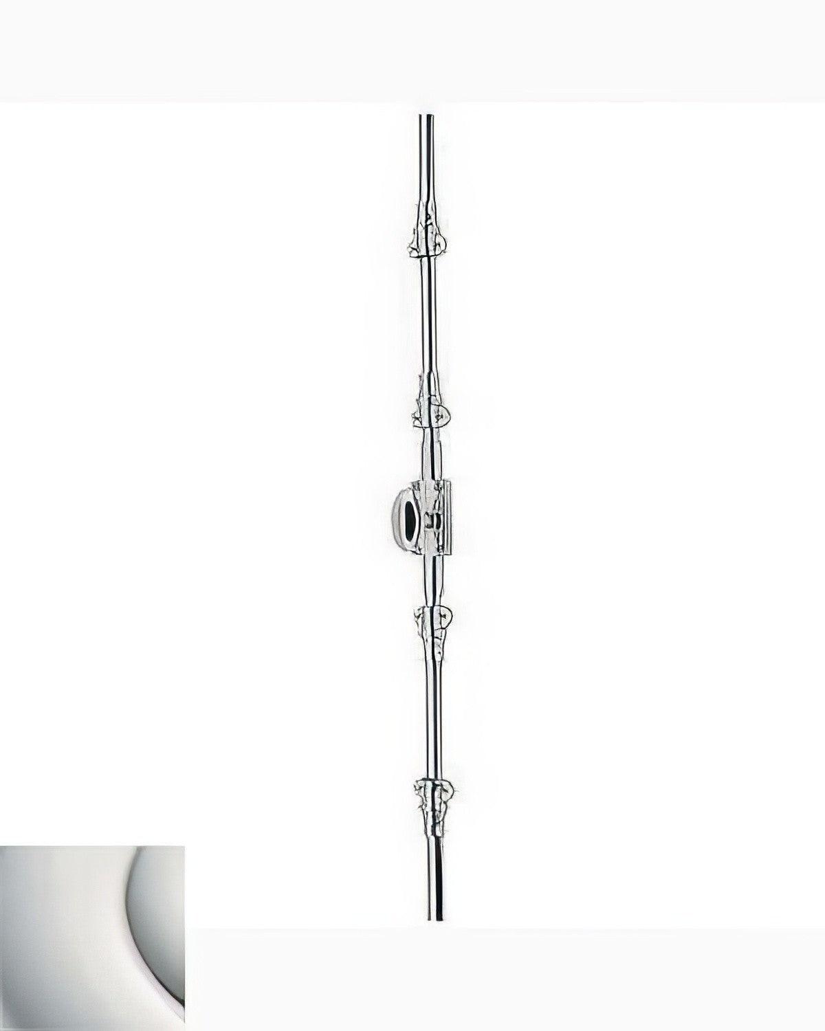 Baldwin 8106.L7LK Left Hand 7ft. Ornamental Cremone Bolt