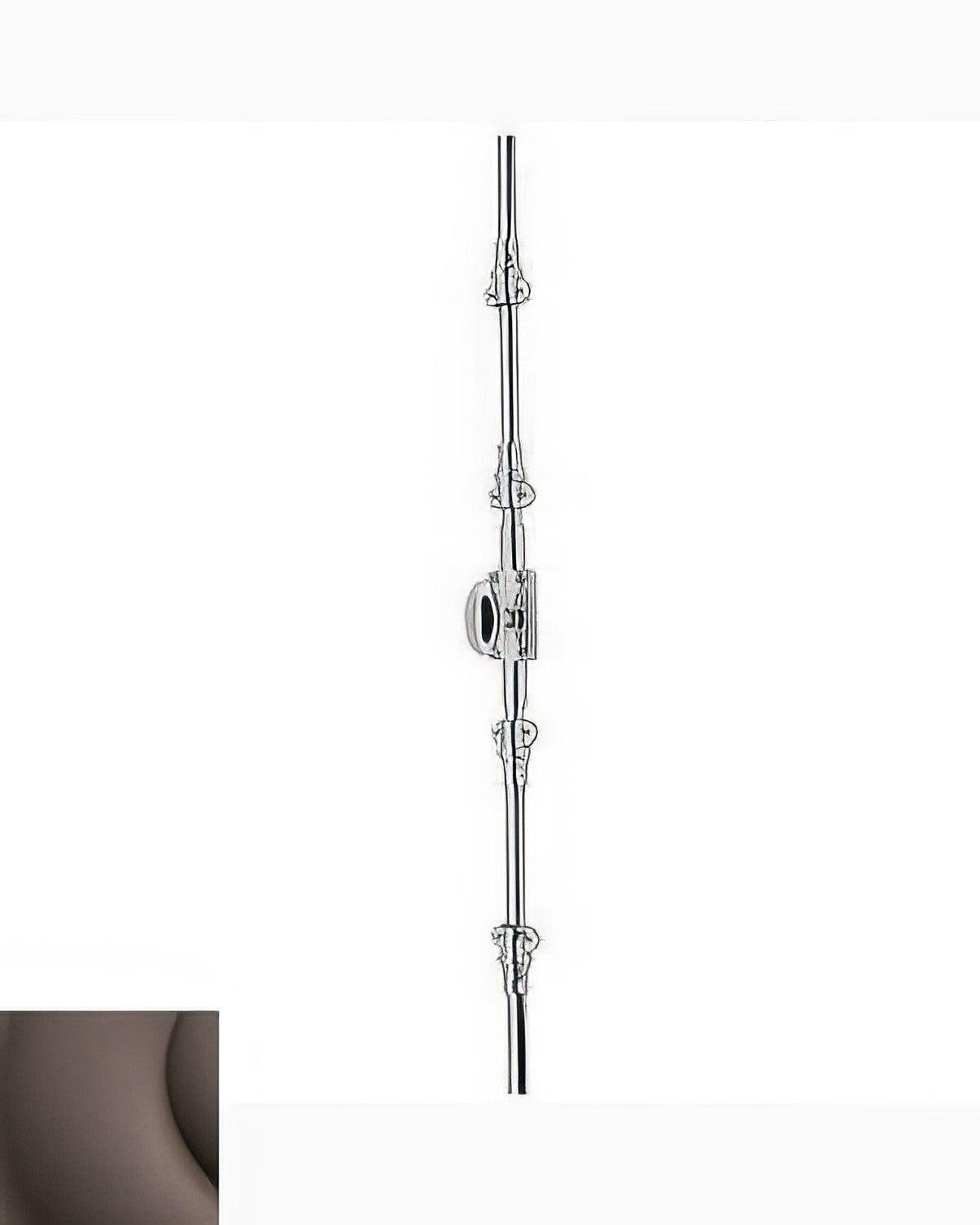 Baldwin 8106.L7LK Left Hand 7ft. Ornamental Cremone Bolt