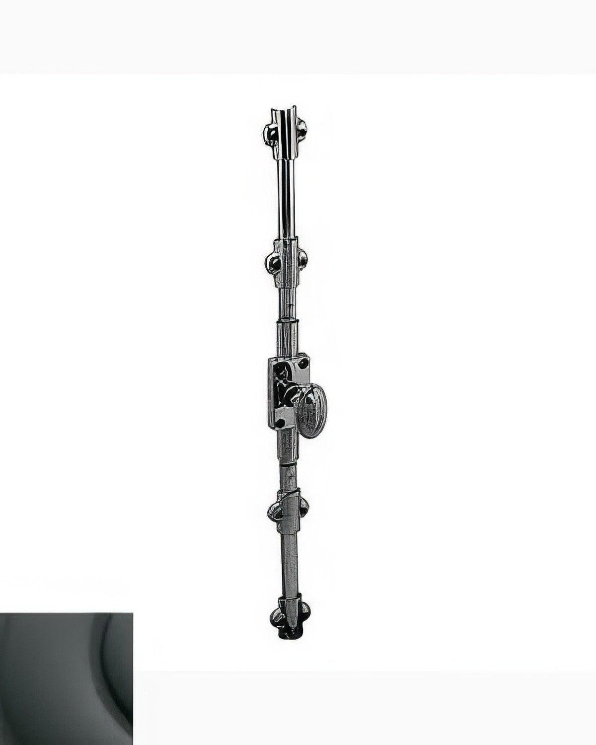 Baldwin 8107.L7LK Left Hand 7ft. Contemporary Cremone Bolt