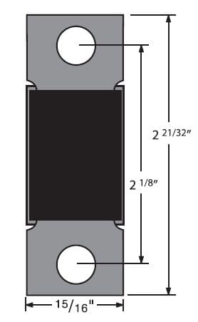 Kwikset 81231-001 Metal Strike Dust Box.