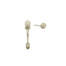 Kwikset 815ANXTNLRH-15 Right Hand Passage Arlington Handleset with Interior Right Hand Tustin Trim; No Deadbolt with 6AL Latch and RCS Strike Satin Nickel Finish.