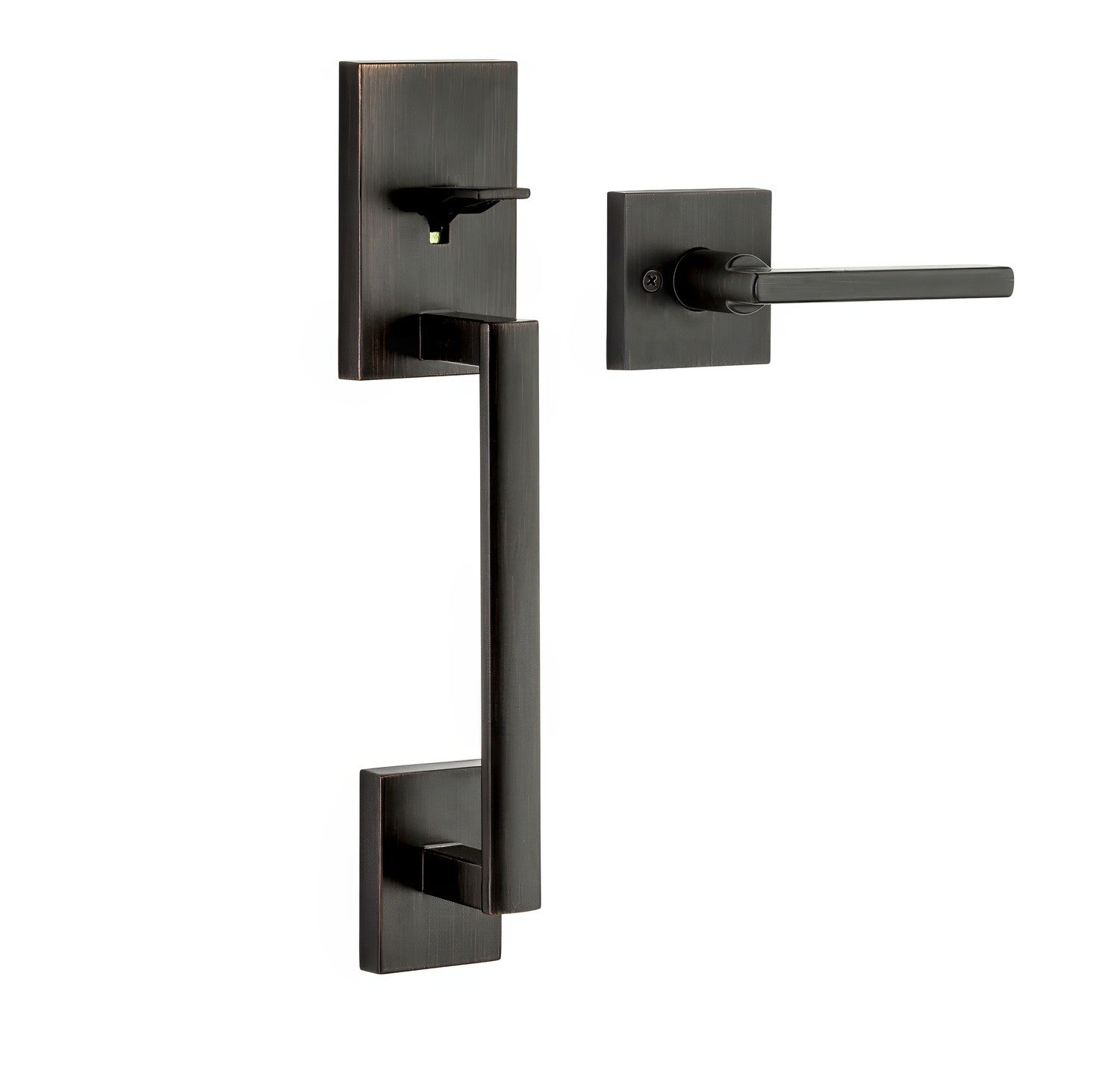Kwikset 815SCEXHFLSQT San Clemente Lower Handleset with Interior Halifax Lever