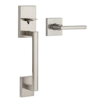 Kwikset 815SCEXHFLSQT San Clemente Lower Handleset with Interior Halifax Lever