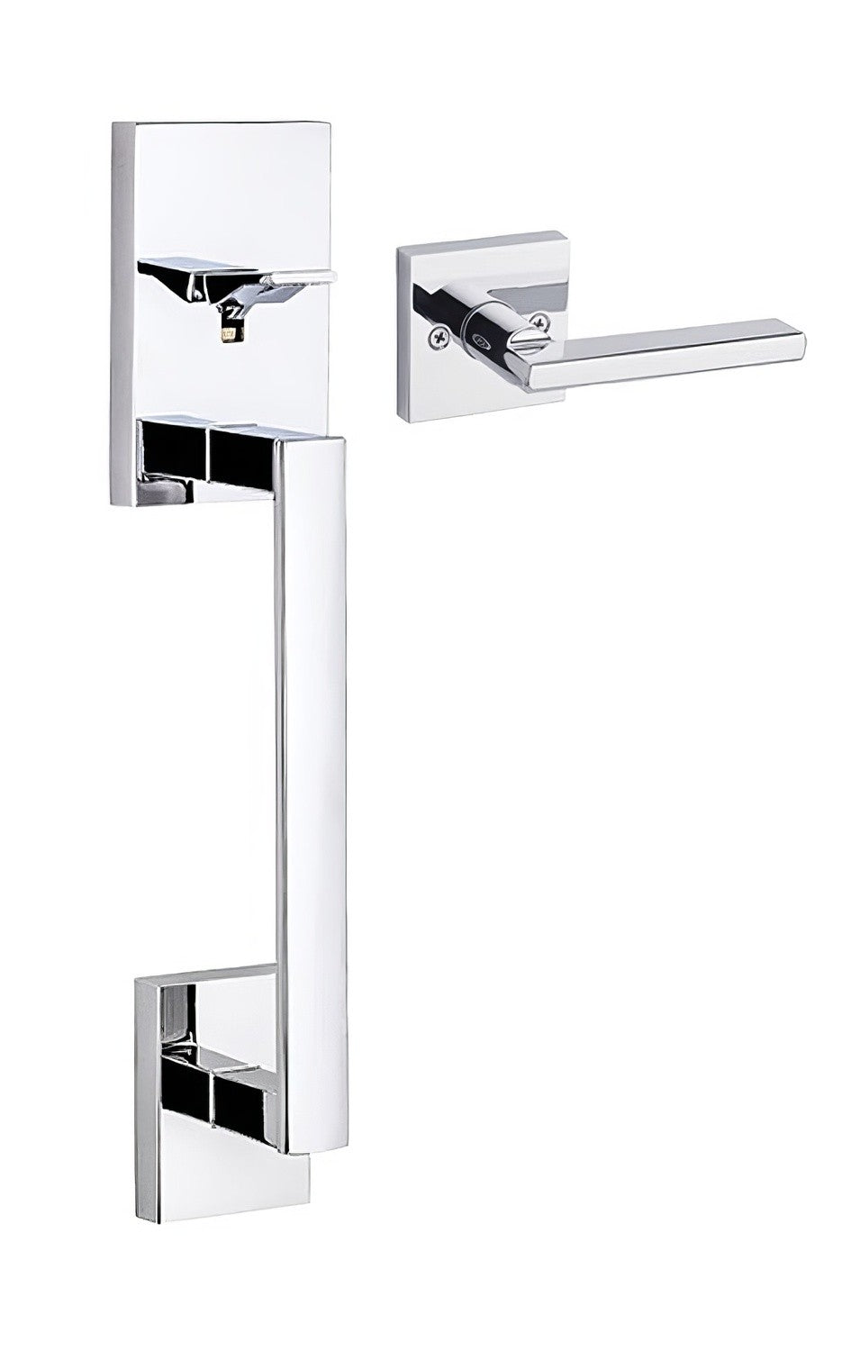 Kwikset 815SCEXHFLSQT San Clemente Lower Handleset with Interior Halifax Lever