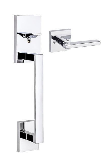 Kwikset 815SCEXHFLSQT San Clemente Lower Handleset with Interior Halifax Lever