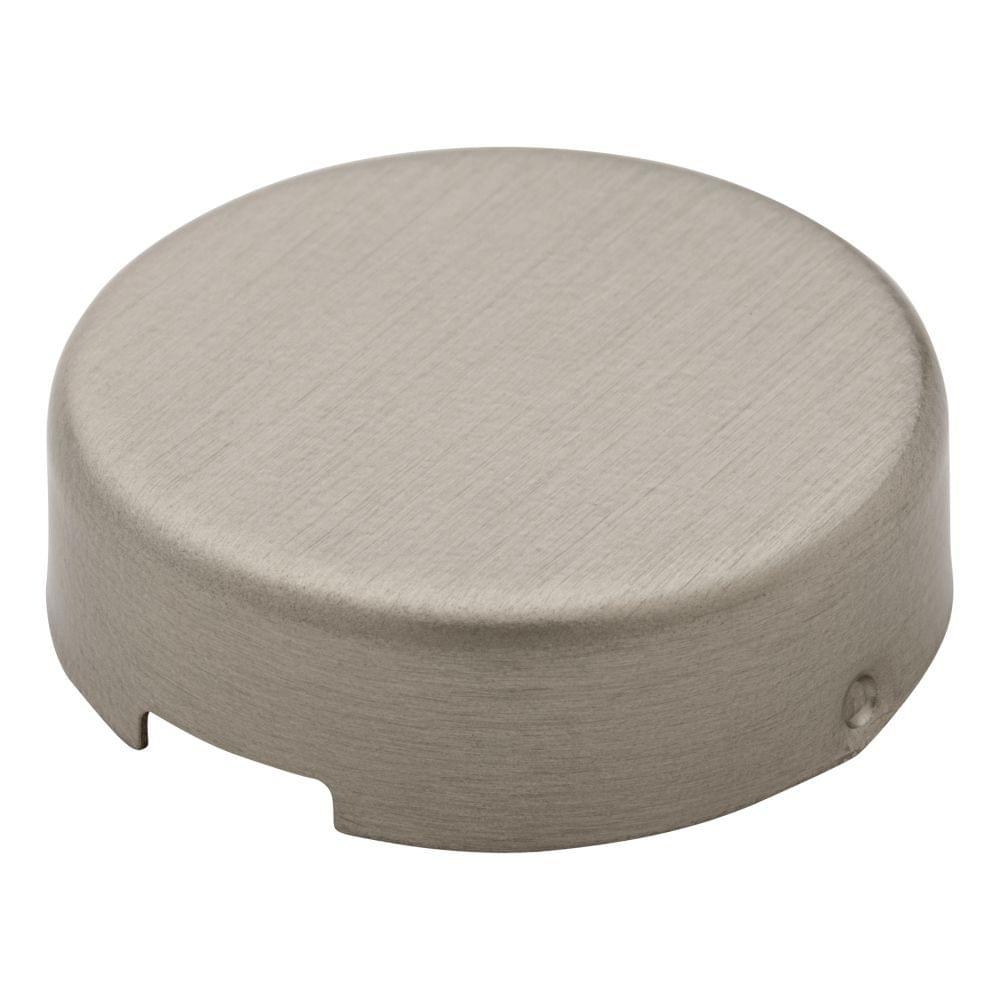 Kwikset 81696-002 Contemporary Screw Cap Cover Satin Nickel Finish.