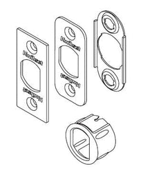 Kwikset 81844-008 6 Way Deadlatch Service Kit Satin Nickel Finish.