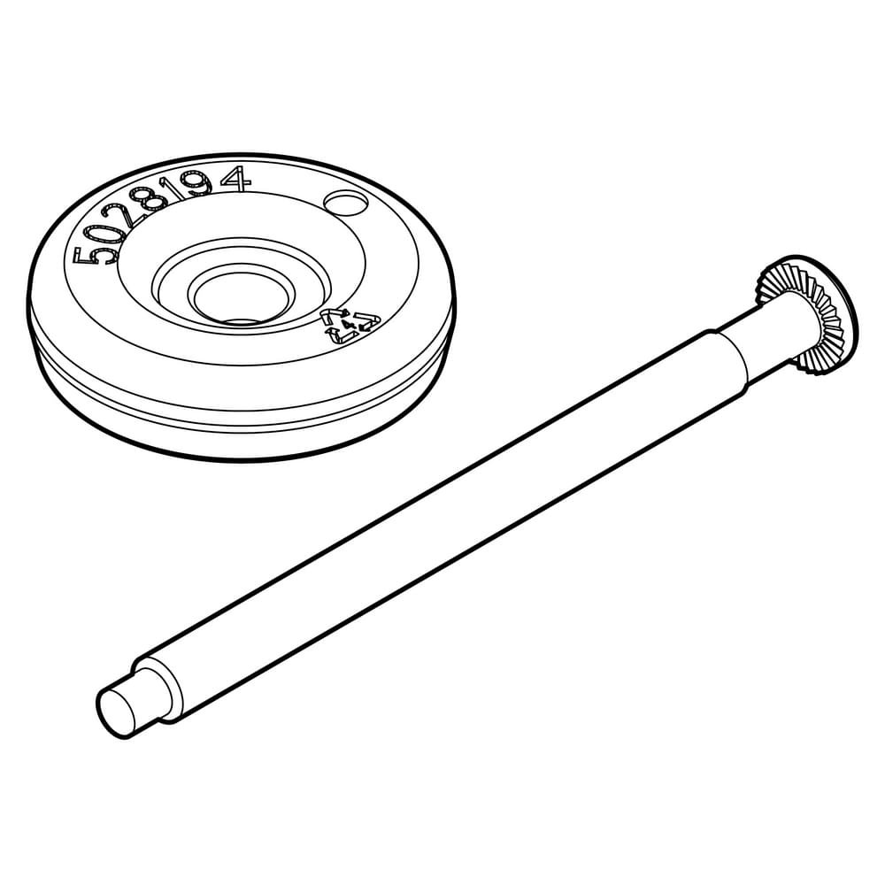 Kwikset 81861-001 Thick Door Screw and Washer.