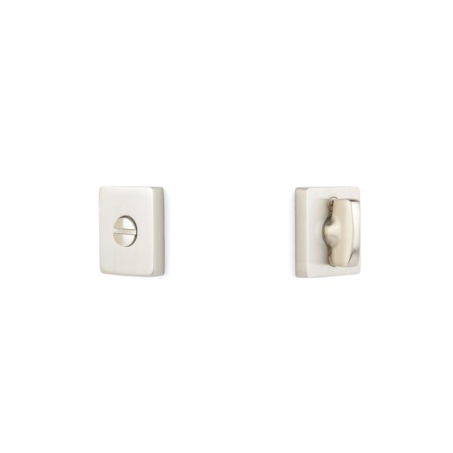 Emtek 818TPUS15 Modern Thumbturn Privacy Lockset Satin Nickel Finish.