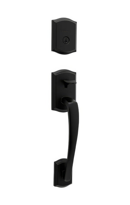 Kwikset 818PGHLIP Prague Single Cylinder Handleset