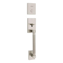 Kwikset 819PVHLIP-15 Dummy Prava Exterior Handleset Satin Nickel Finish.