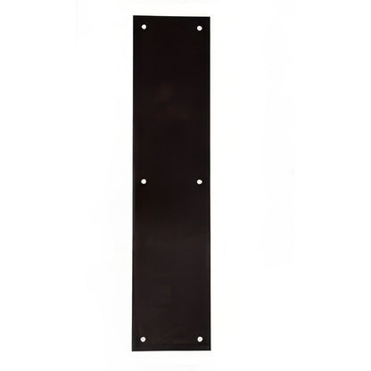 Ives 8200 3-1/2" x 15" Brass Push Plate