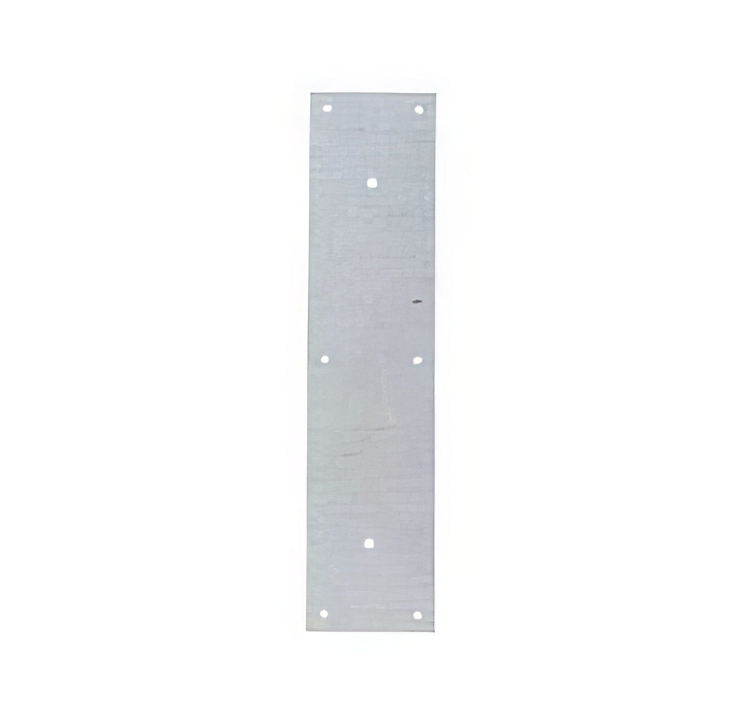 Ives 8200B 4" x 16" Brass Push Plate with Mounting Screws