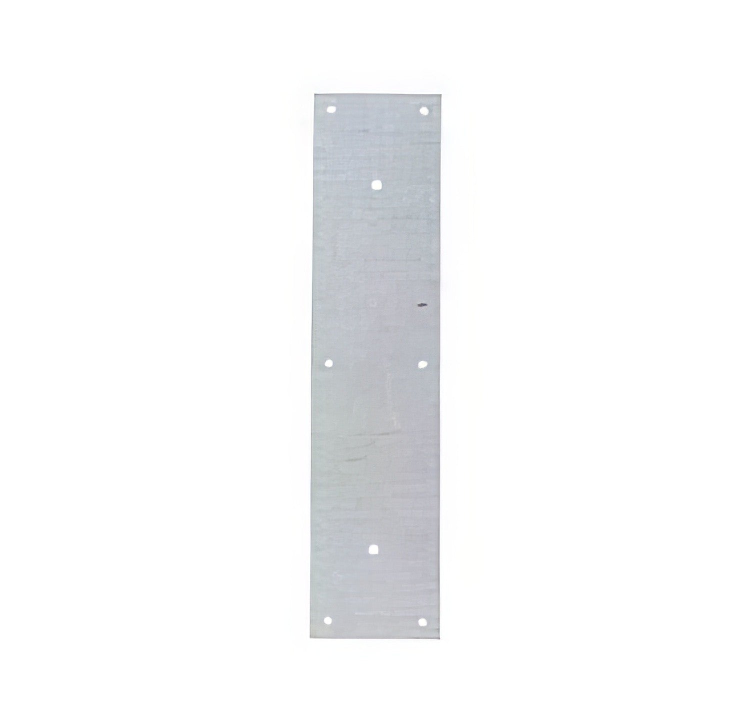Ives 8200B 4" x 16" Brass Push Plate with Mounting Screws