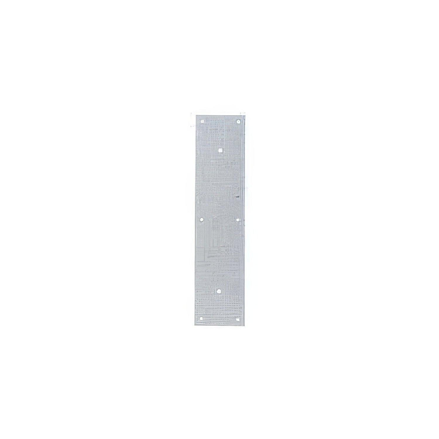 Ives 820028416 4" x 16" Aluminum Push Plate