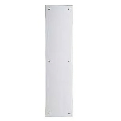 Ives 8200 3-1/2" x 15" Brass Push Plate