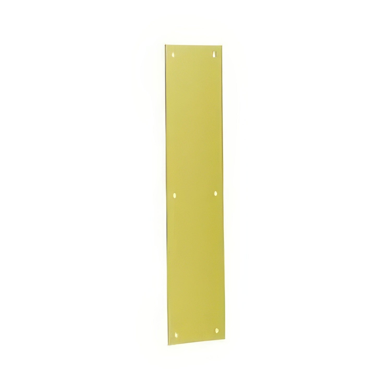 Ives 8200 3-1/2" x 15" Brass Push Plate