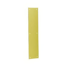 Ives 8200 3-1/2" x 15" Brass Push Plate