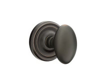Emtek 8200EUS Egg Knob Privacy With Regular Rose