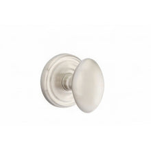 Emtek 8200EUS Egg Knob Privacy With Regular Rose