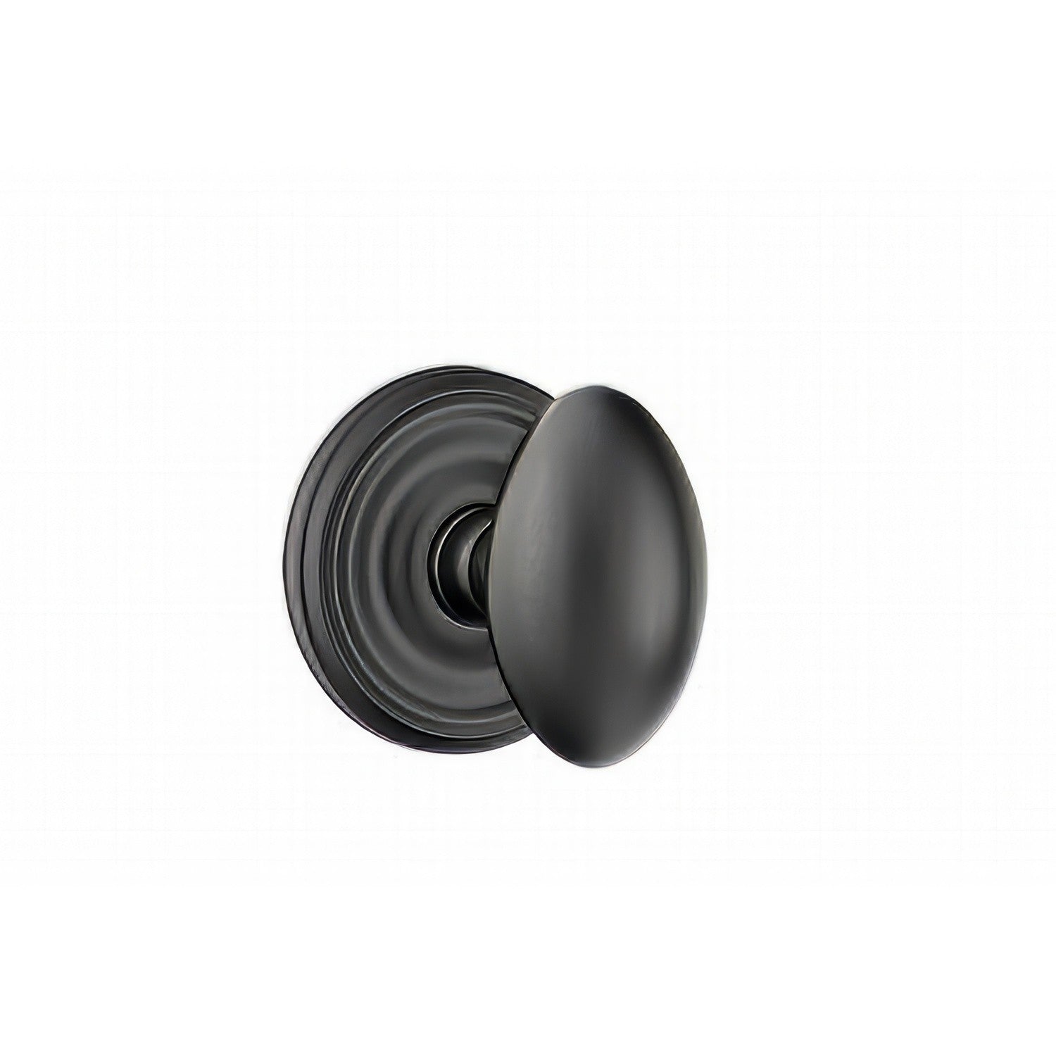 Emtek 8200EUS Egg Knob Privacy With Regular Rose