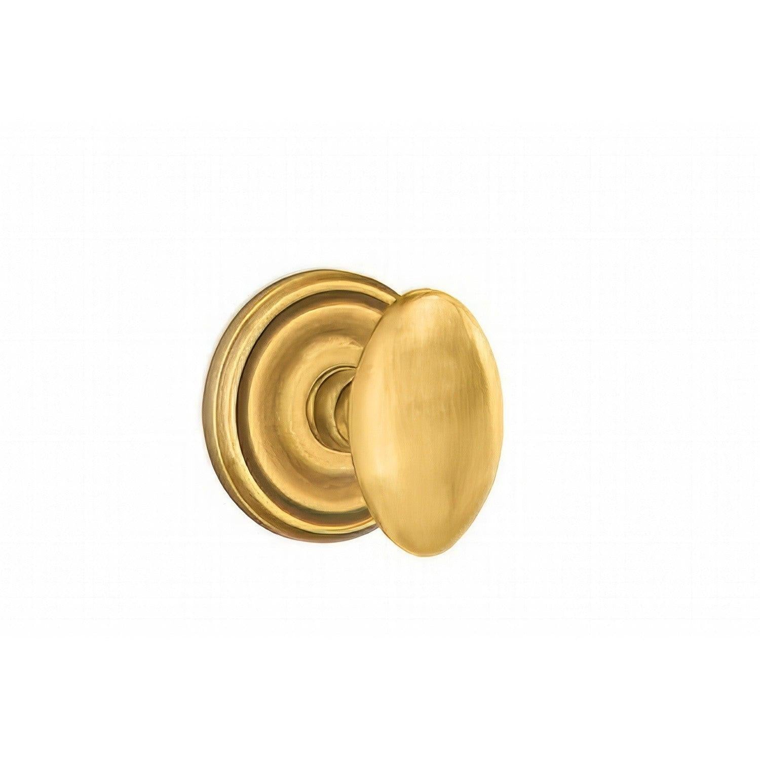 Emtek 8200EUS Egg Knob Privacy With Regular Rose.