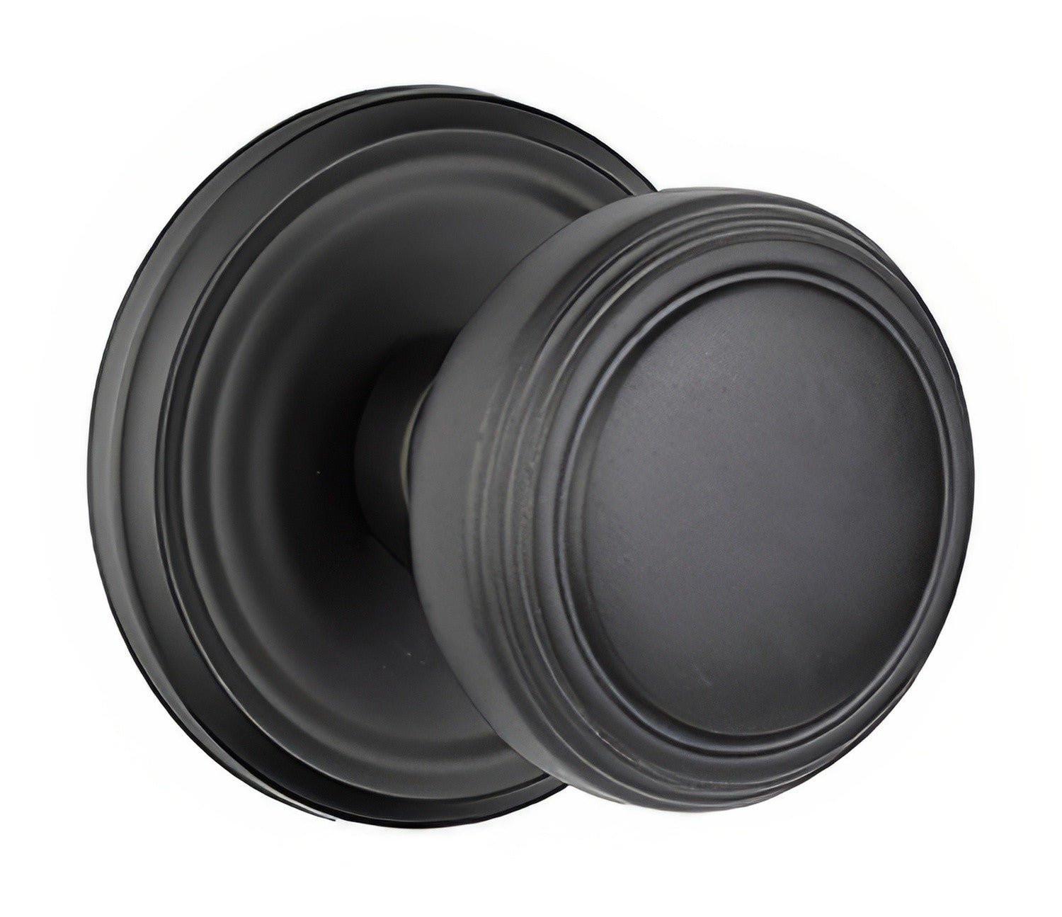 Emtek 8200NWUS Norwich Knob 2-3/8" Backset Privacy With Regular Rose.