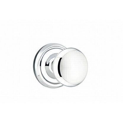 Emtek 8200PUS Providence Knob Privacy With Regular Rose.