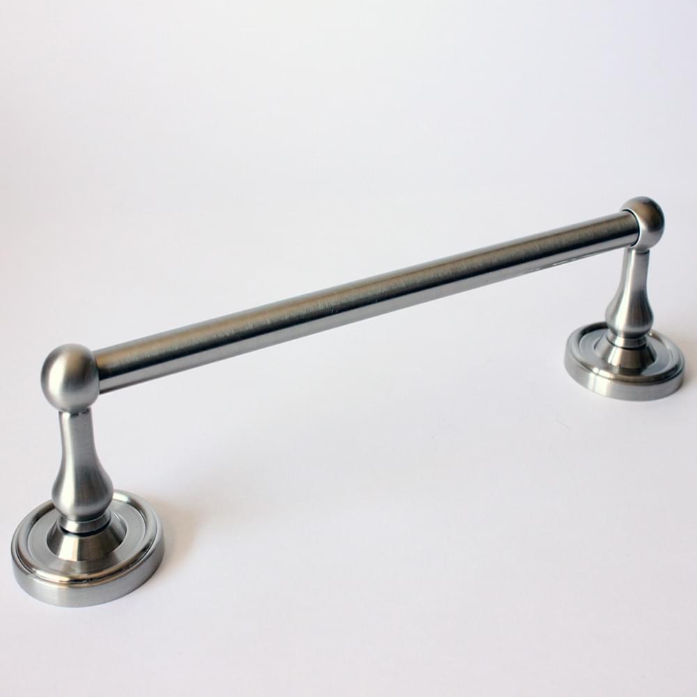 Rusticware 8224SN 24" Midtowne Towel Bar Satin Nickel Finish.