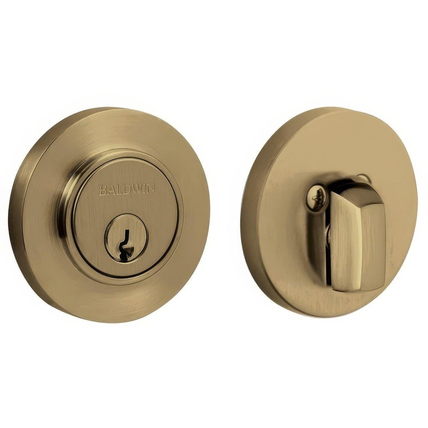 Baldwin 8244 Contemporary Style Deadbolt for 2-1/8" Door Prep