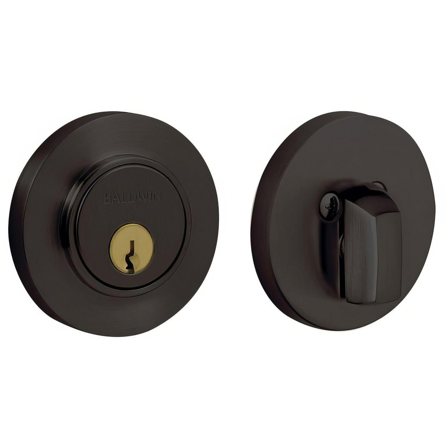 Baldwin 8244 Contemporary Style Deadbolt for 2-1/8" Door Prep