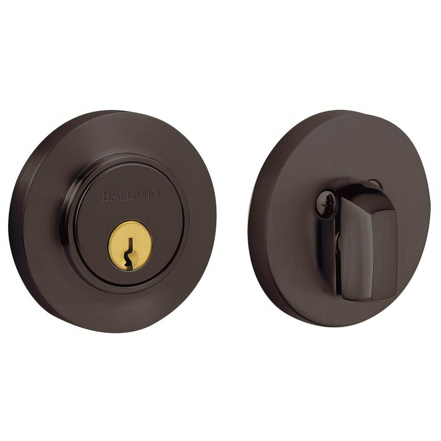 Baldwin 8244 Contemporary Style Deadbolt for 2-1/8" Door Prep