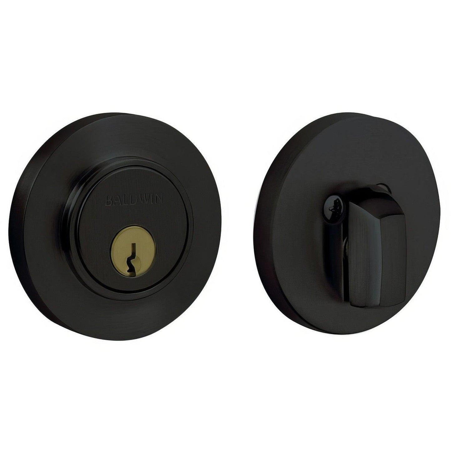 Baldwin 8244 Contemporary Style Deadbolt for 2-1/8" Door Prep