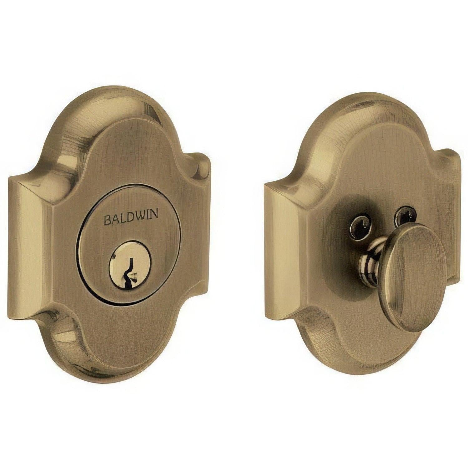 Baldwin 8252 Boulder Arched Single Cylinder Deadbolt from the Images Collection