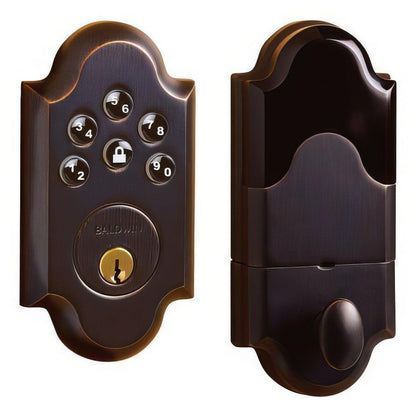 Baldwin 8252.AC1 Boulder Keyless Entry Single Cylinder Electronic Deadbolt