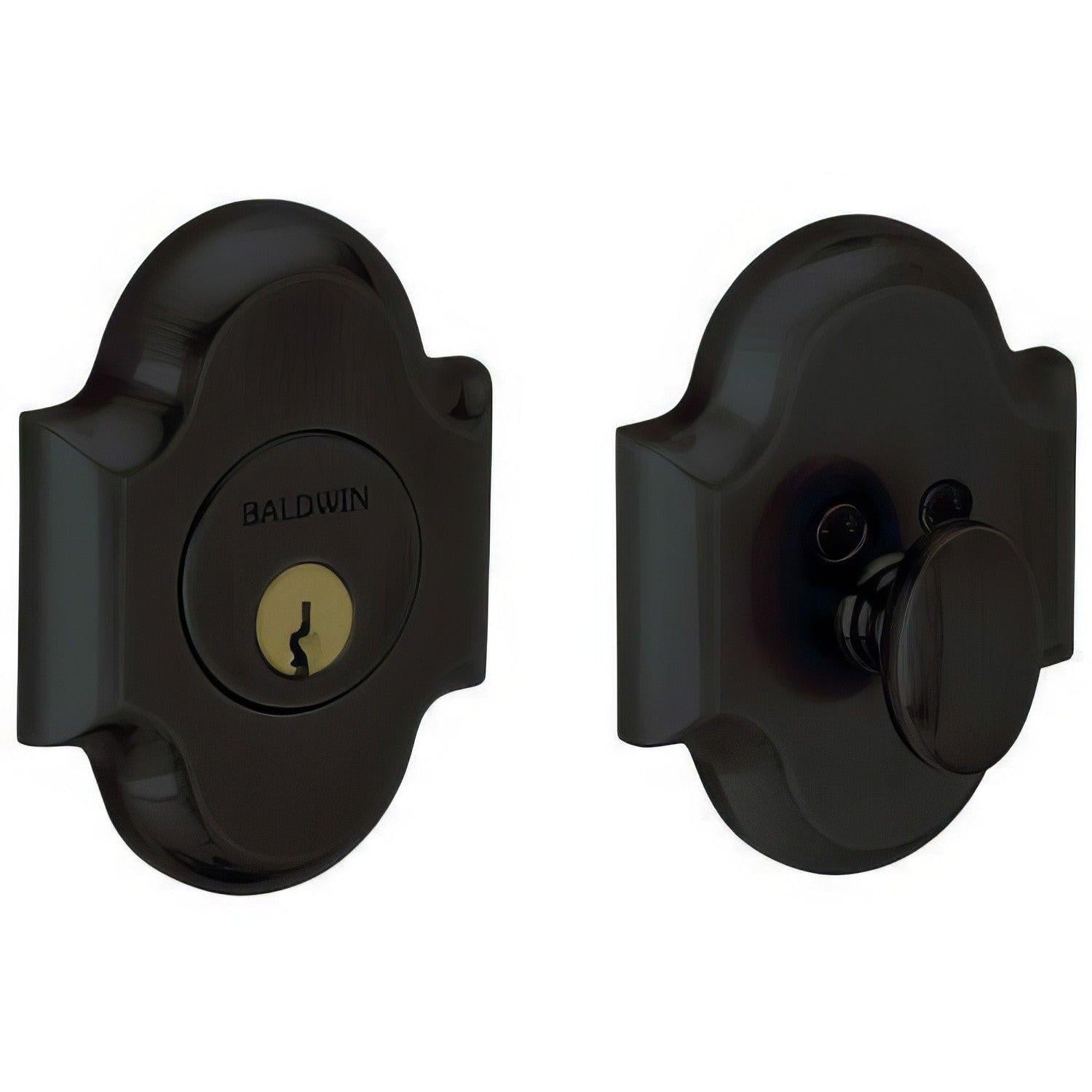 Baldwin 8252 Boulder Arched Single Cylinder Deadbolt from the Images Collection