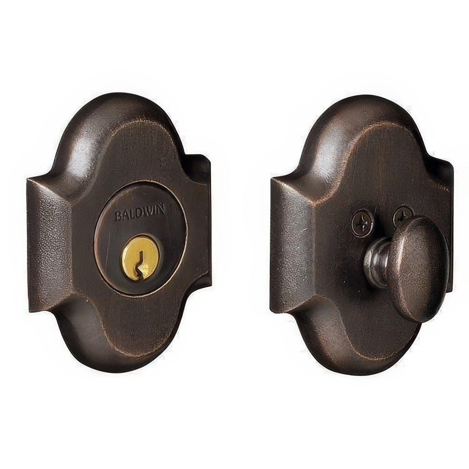 Baldwin 8252 Boulder Arched Single Cylinder Deadbolt from the Images Collection