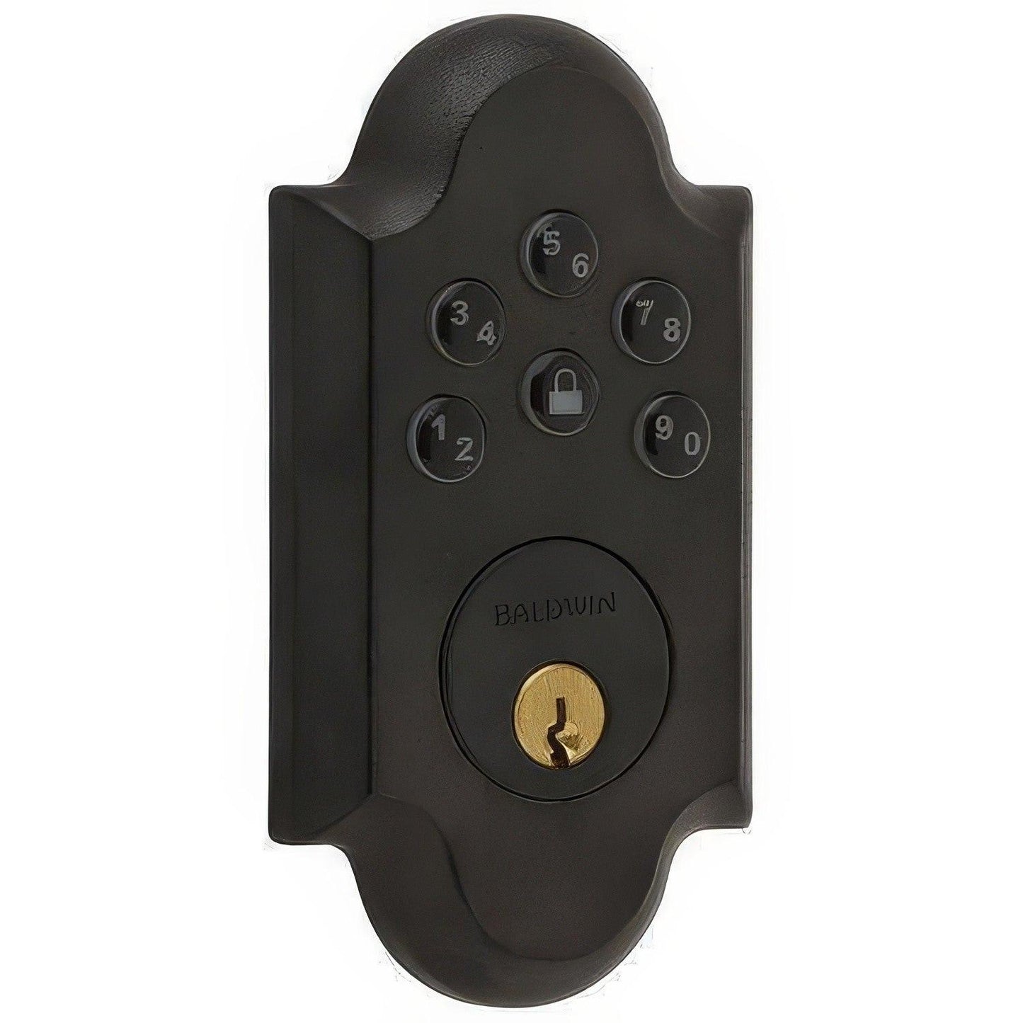 Baldwin 8252.AC1 Boulder Keyless Entry Single Cylinder Electronic Deadbolt