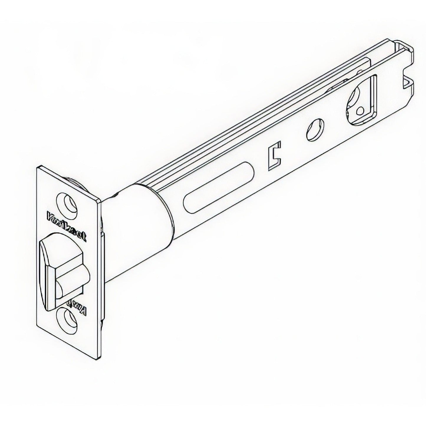 Kwikset 83014 5L SCDL 5 Inch Backset Deadlatch